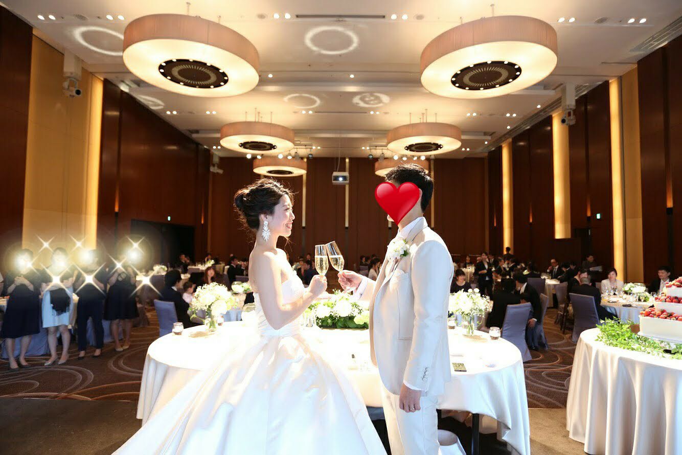 結婚式レポート コンラッド東京 Ayumiwedding