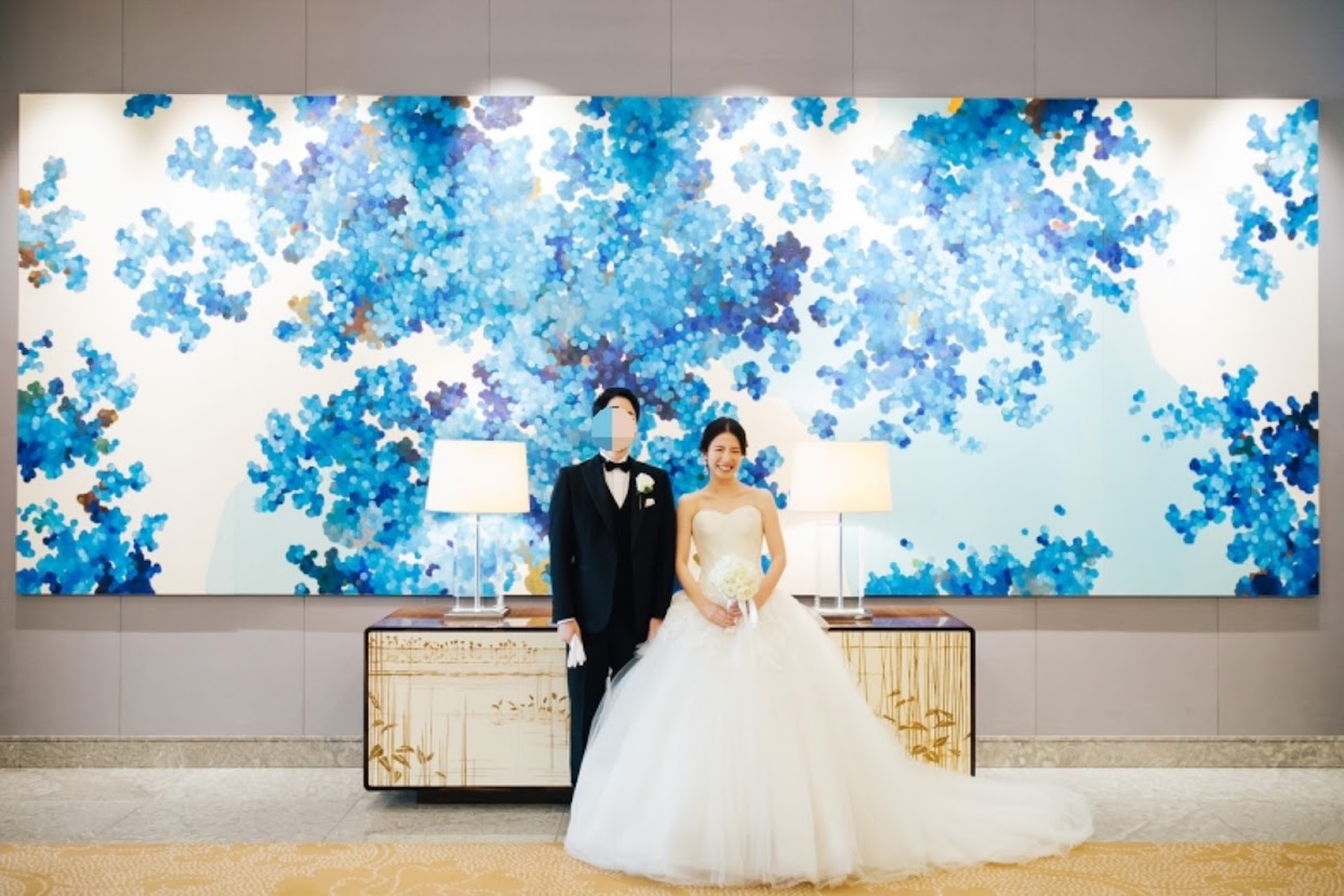 ウエディングレポート パレスホテル東京花嫁様 Ayumiwedding 骨格診断パーソナルカラー診断顔タイプ診断